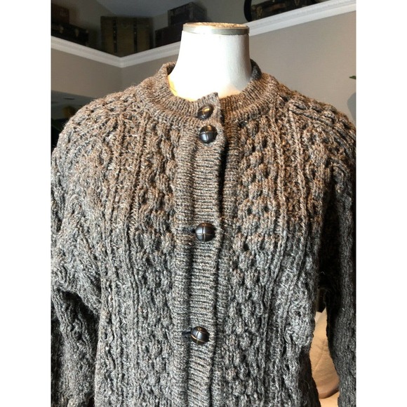 Country Knitwear Ireland Ski Fisherman Sweater - Picture 2 of 7